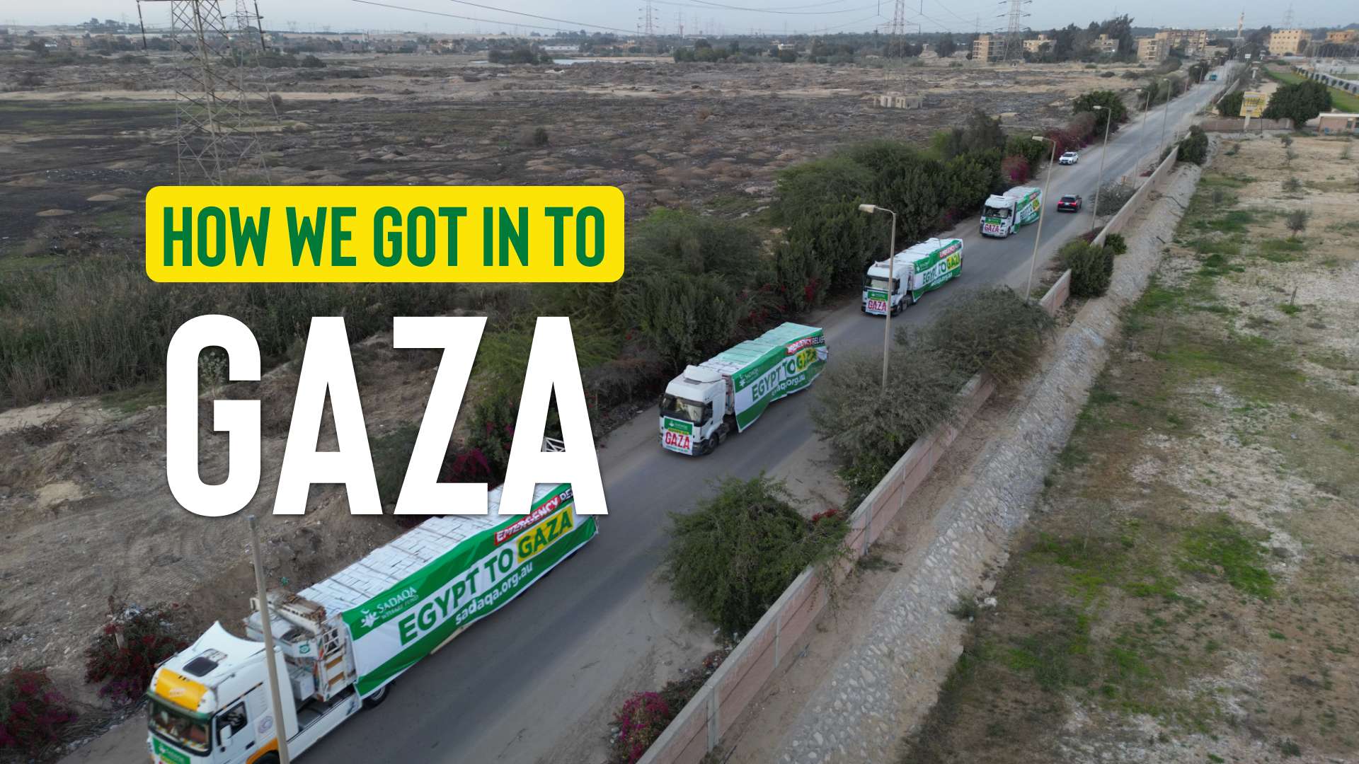 We're in Gaza