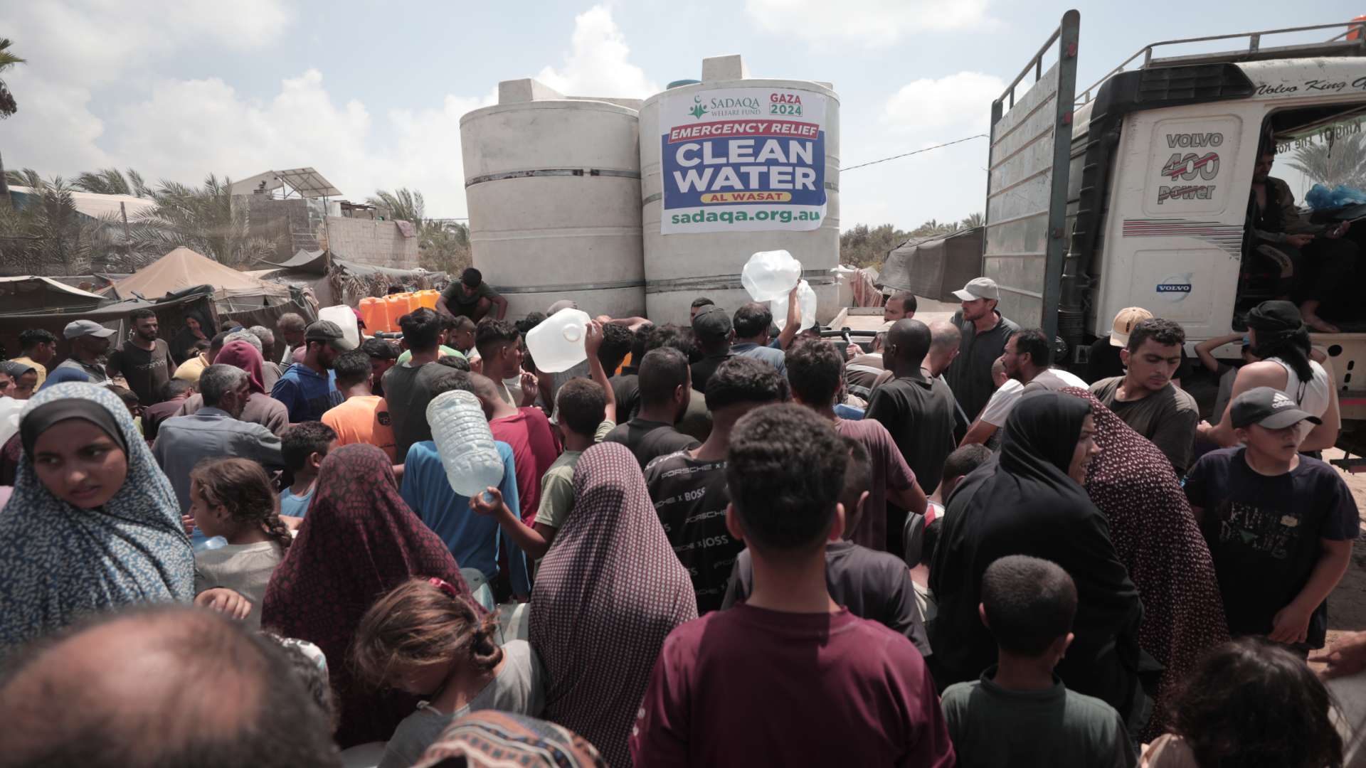 Gaza Water Distribution